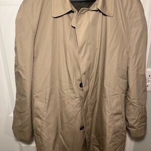 London Fog Men's Beige Trench Coat